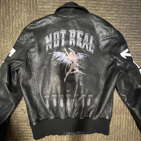 OFF-WHITE Leather Jacket - Picture 2 of 5
